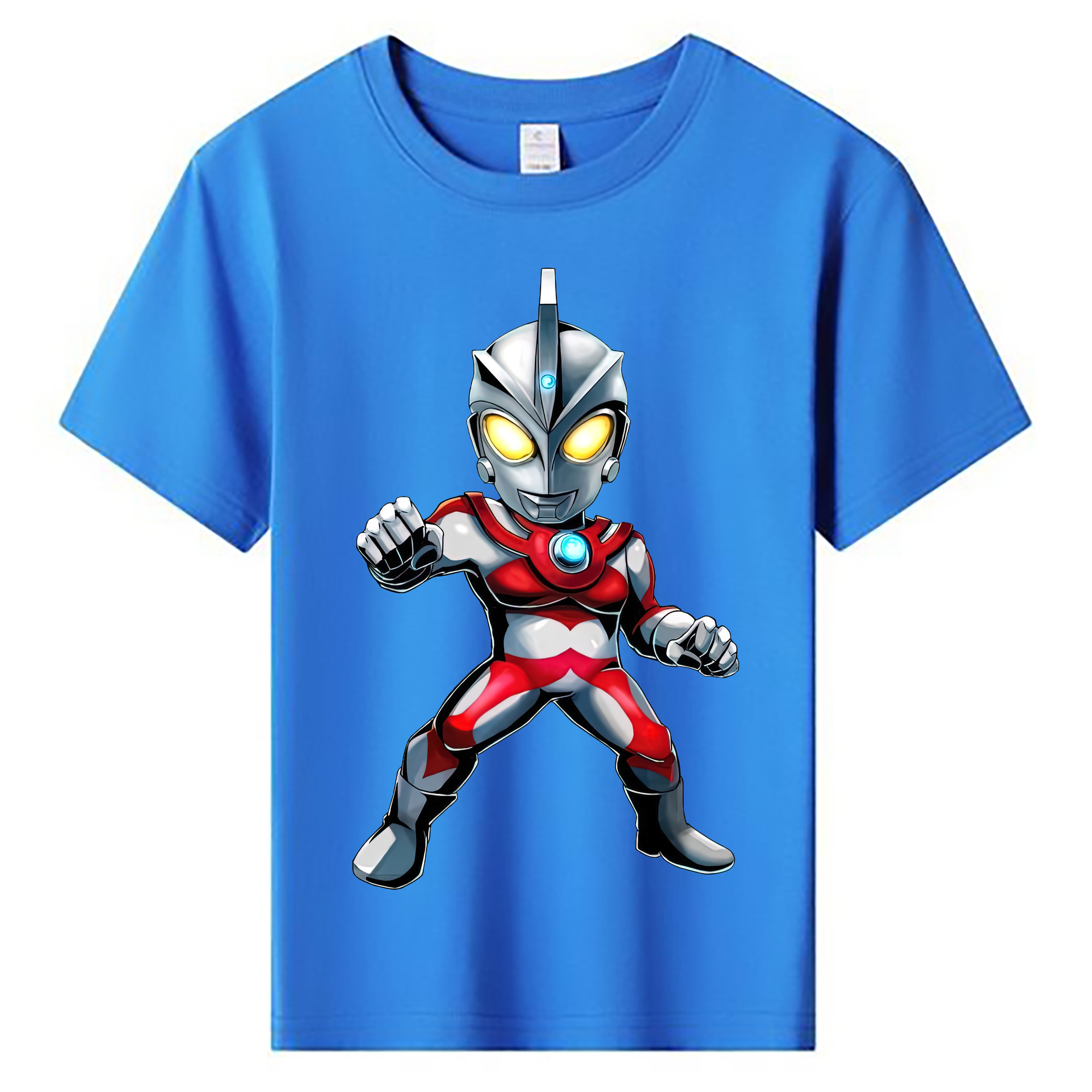 （画像用） ウルトラマン Ultraman 綿100％キッズTシャツ（フロントプリント）